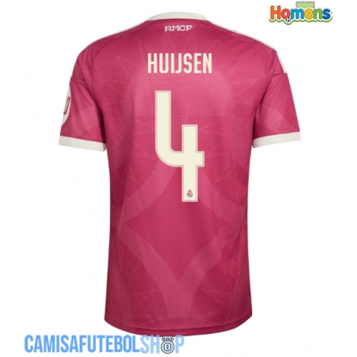 Camisa de time de futebol Real Madrid Dean Huijsen #4 Replicas 3º Equipamento 2026-27 Manga Curta